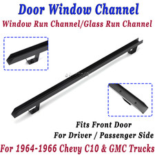 For 1964-1966 Chevy C10 GMC Truck Door Window Channel Iron Window Run Channel