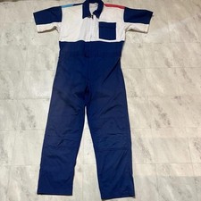 Team Suzuki Jumpsuit Overalls 90s Embroidery Size L [VG] limited From JAPAN◎