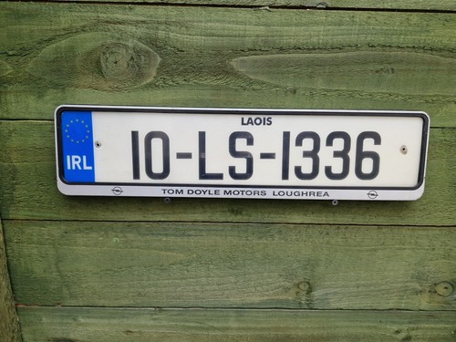 County laois irish license - laois,