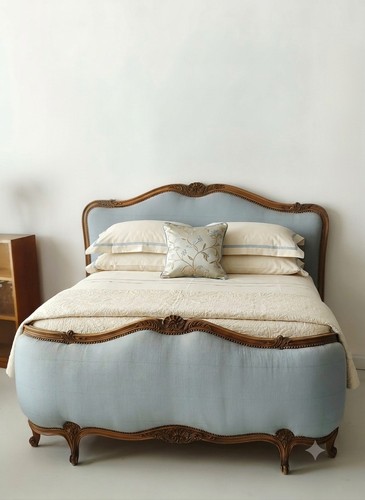 Antique french louis bed - antique,