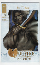 NINE RINGS OF WU-TANG #1 Preview Variant Hip Hop Image Artis Studios Comic 1999