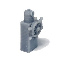 Ships Helm & Compass Binnacle