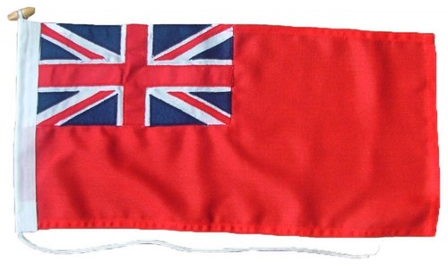 Red ensign sewn embroidered - ensign,