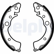 LS1288 DELPHI Rear Brake Shoe