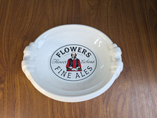 Castle CERAMICS PUB Large ASHTRAY - Flowers Fine Ales - HOME BAR BEER ASH TRAY