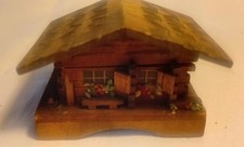 Miniature Wooden Swiss Chalet