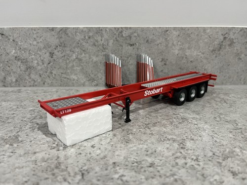 Corgi tri axle log trailer - tri-axle,
