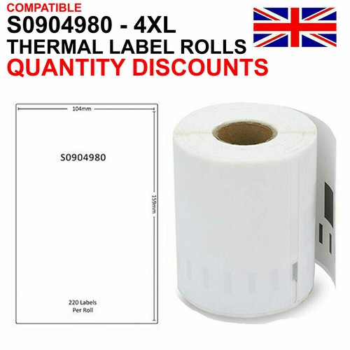 Dymo 4xl compatible - 4"x6",