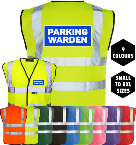 Parking warden printed - parking,