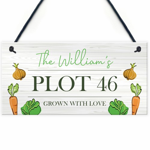 Funny allotment sign - allotment,
