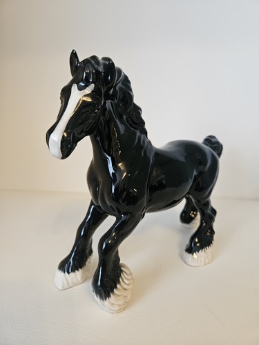 Beswick black cantering - ,