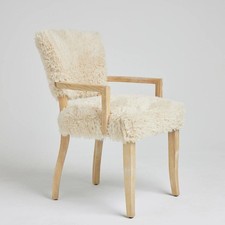 Eskimo Armchair Natural Faux