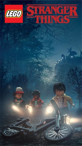 Lego stranger things vhs style - things,