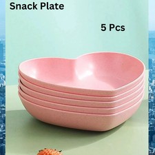 Heart-Shaped Plastic Snack