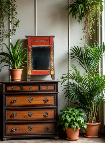 Restoration period mirror - period, 1830