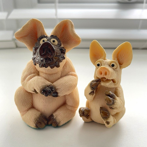 Piggin set resin pig - piggin',