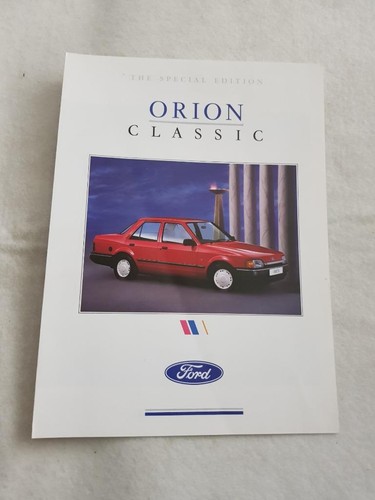 Ford orion classic car - car, sales