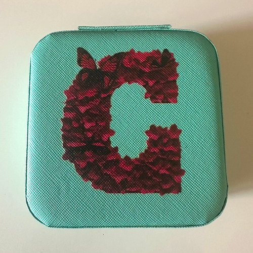 Green faux leather - green,