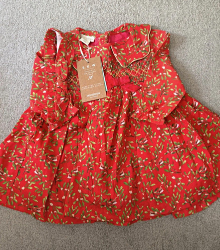 Monsoon baby girls - baby, red