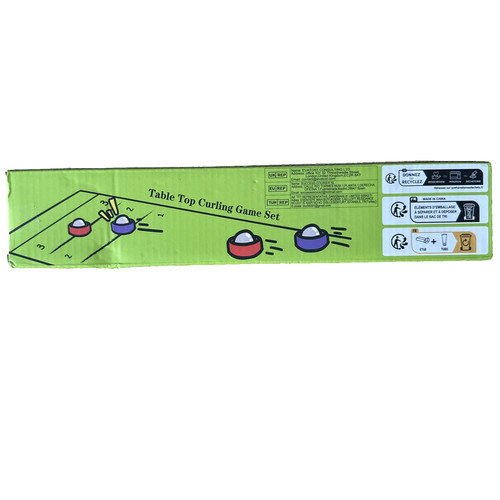 Table top curling game set - top,