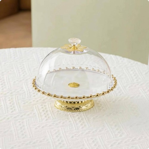 Glass dome cake stand - dome,