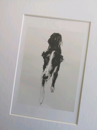 Mounted print page art - mounted,