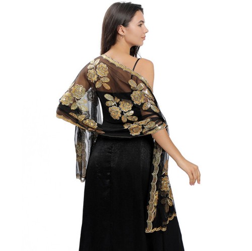 Women chiffon scarf cape - women's,
