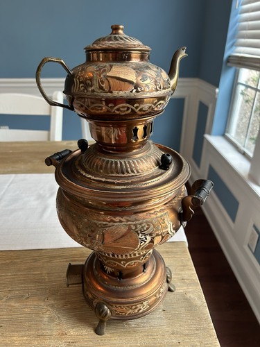 Vintage hand engraved copper - vintage, hand-engraved