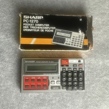 Sharp PC-1270 Vintage Pocket