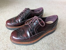 Ladies Clarks Shoes Blood Ox