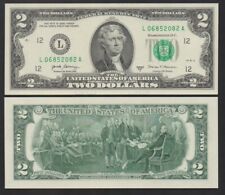 UNITED STATES: P#W545l  2 Dollars 2017A San Francisco L  Uncirculated Banknote.