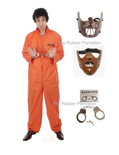 Mens prisoner overall - prisoner,