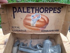 Vintage Palethorpes Original Sausage Card Box,Mincer And Butchers Chopping Board