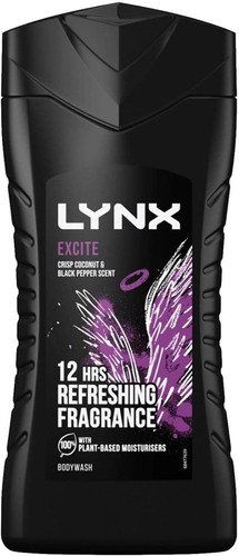 Lynx excite shower gel - excite, (225ml)