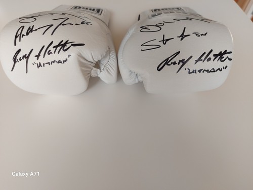 Signed ricky hatton - hatton, &