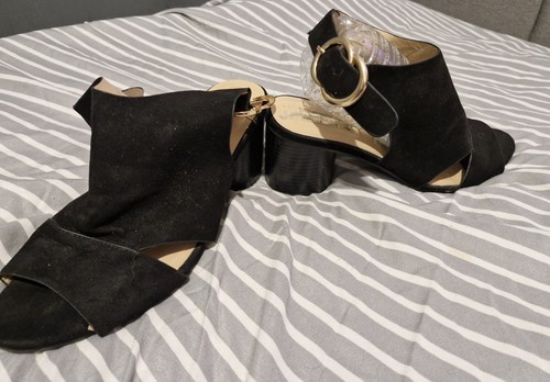 Primark black faux suede - black,
