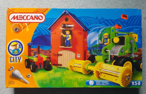 Farm and harvester set