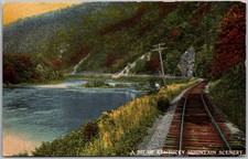 Antique Postcard Railroad