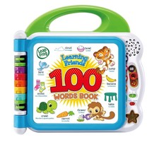 LeapFrog 601503 Learning Friends 100 Words Baby Book Educational and Interact...