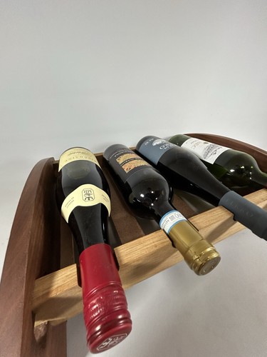 Walnut and oak bottle - walnut, 4