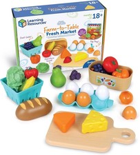 Plastic Play Food Farm To