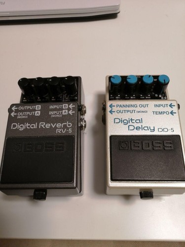 Boss digital reverb - digital, &