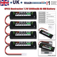 4x 5000mAh 7.2V Ni-MH Battery