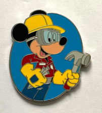 Disney pin badge - pin, construction