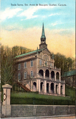 Postcard scala santa ste anne - postcard,
