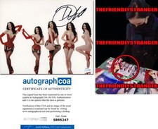 Dita Von Teese signed 8x10