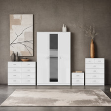 White High Gloss Bedroom