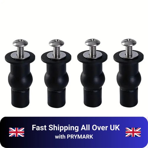 Pack toilet seat hinges - 4,