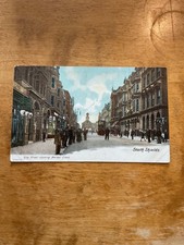 Postcard.King street showing market cross,South shields