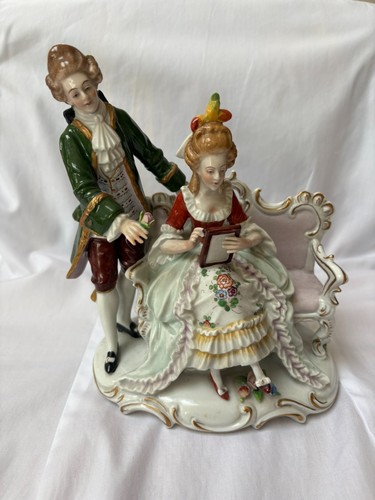 Dresden porcelain figurine - porcelain, –